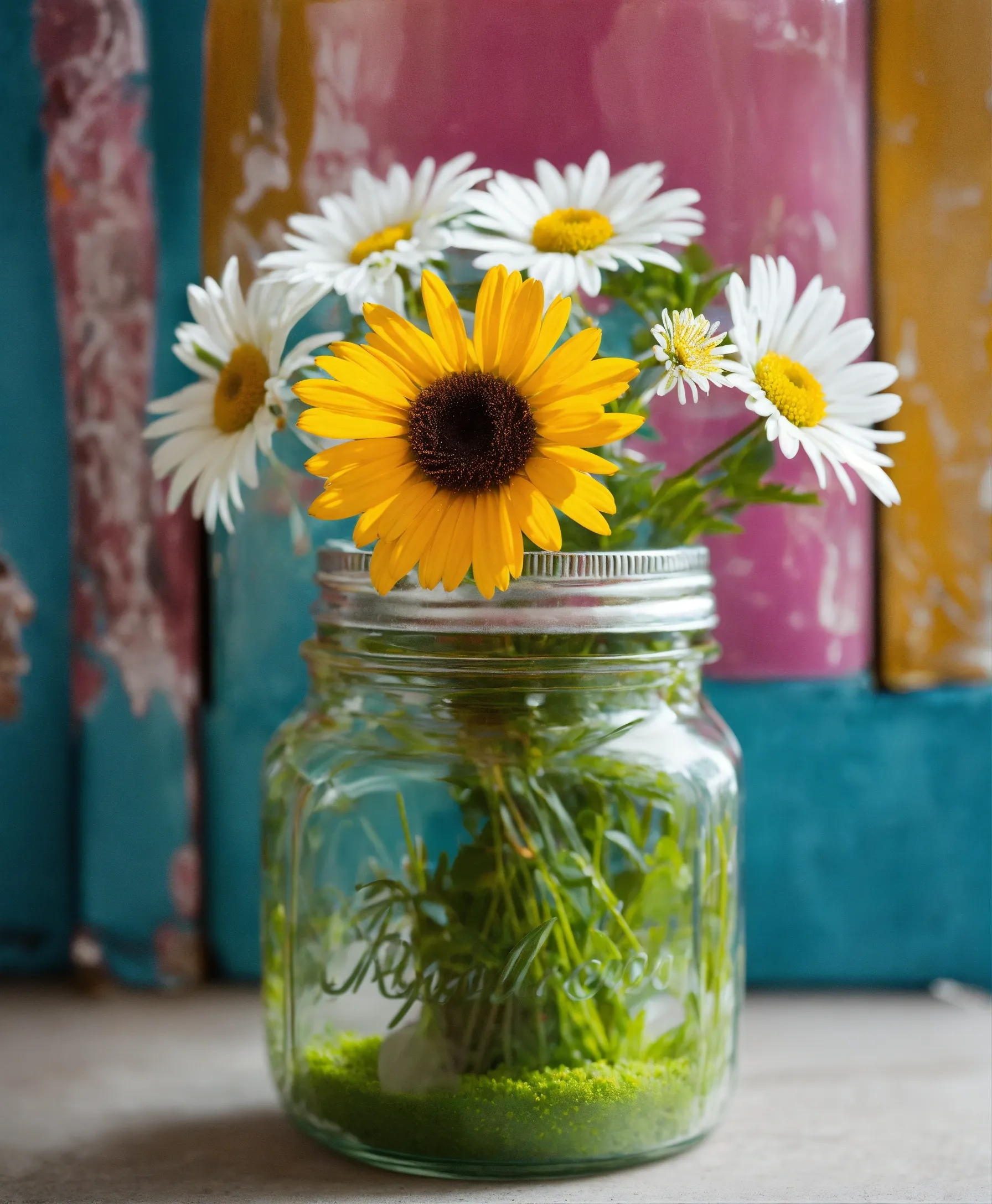 Dried eucalyptus arrangement